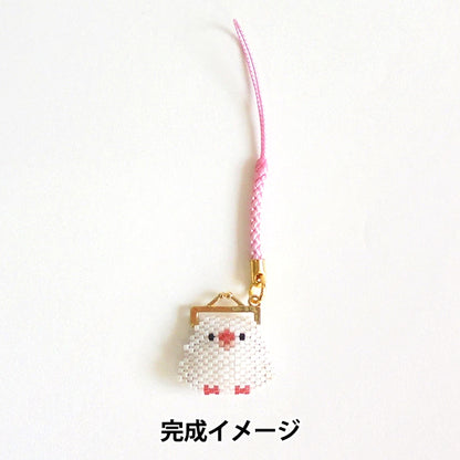 PerlineKit "Kyoto Little Bird's Maguchi Netsuke White Bandwich PB-338" Hobbix Kyoto Nishijin Hobbix