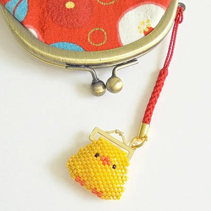 PerlineKit "Kyoto Little Bird's Maguchi Netsuke Chick PB-341" Hobbix Kyoto Nishijin Hobbix