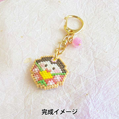 BeadsKit "icing Cookie-style Hina Matsuri Keychain Ondai PB-311" HOBBIX Kyoto / Nishijin Hobix