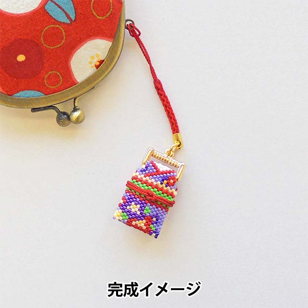 구슬키트 "Kyo / Nishijin 패턴 Hanakimo Nobiki Sumire PB-314"Hobbix Kyoto / Nishijin Hobix