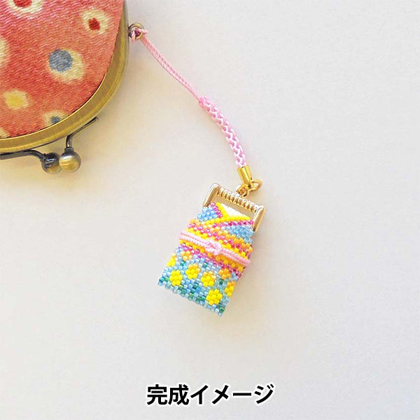 珍品×ヒースキット SB620 現状品 ビーズキット 『京・西陣柄花きもの根付け ミモザ PB-316』 HOBBIX