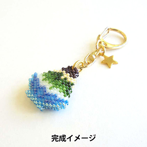 CuentasKit "Kyo / Retro Cafe Keychain afeitado Ice Uji Time PB-322" Hobbix Kyoto / Nishijin Hobix