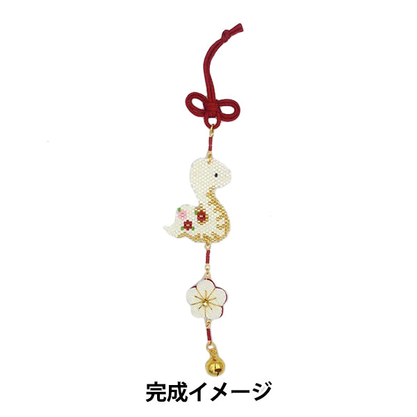 ビーズキット 『京・西陣柄つるし飾り 巳 PB-334』 HOBBIX 京都・西陣