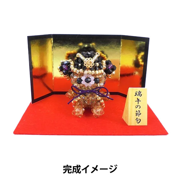 БисерКомплект "Киото Сёгун Медведь украшение BK-143" Hobbix Kyoto Nishijin Hobbix