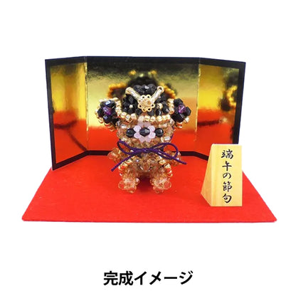 БисерКомплект "Киото Сёгун Медведь украшение BK-143" Hobbix Kyoto Nishijin Hobbix