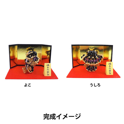 БисерКомплект "Киото Сёгун Медведь украшение BK-143" Hobbix Kyoto Nishijin Hobbix