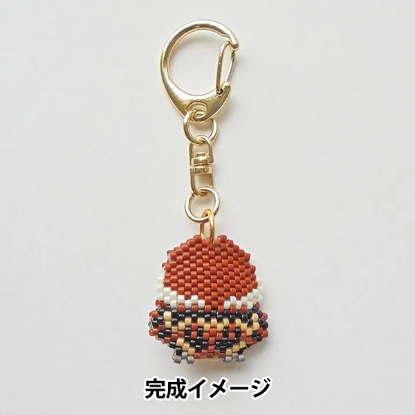 ビーズキット 『京・動物ことわざキーホルダー スズメの涙 PB-355』 HOBBIX 京都・西陣 ホビックス