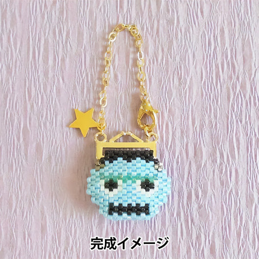 ビーズキット 『ハロウィンモンスターのがまぐちチャーム フランケン PB-366』 HOBBIX 京都・西陣 ホビックス