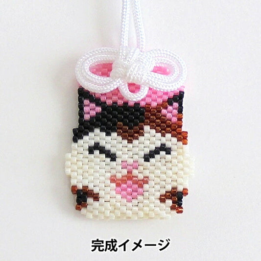 PerlenKit „Kyoto Tieramulett Katze PB-371" HOBBIX Kyoto/Nishijin Hobbix