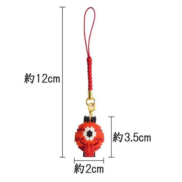 Beadskit "Kyoto Yokai Netsuke Lantern Ghost PB-387” HOBBIX Kyoto Nishijin Hobbix