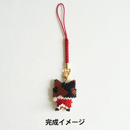 PerlenBausatz "Kyoto/Yokai Netsuke Nekomata PB-389“ HOBBIX Kyoto/Nishijin Hobbix