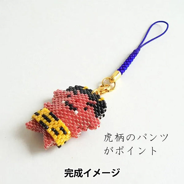 Beadskit "Kyoto/Yokai Netsuke Oni PB-390” HOBBIX Kyoto/Nishijin Hobbix