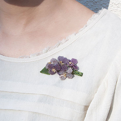 PerlineKit "Fleur Viju Alyssum (Alissum) Broch 4" Toho perle toho perle