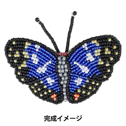 PerlenKit ``PerlenBroschenset mit Stickerei Omurasaki YMK-5" TOHO-PERLEN