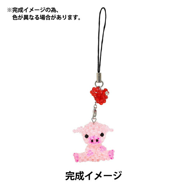 ビーズキット 『ビーズマスコット MK-5 ぶた』 TOHO BEADS トーホー