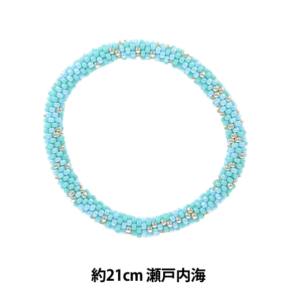 アクセサリー 『広島ブレスレット 瀬戸内海』 TOHO BEADS トーホービーズ