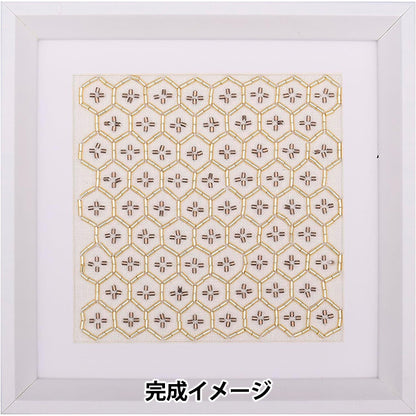 ビーズキット 『ビーズ刺し子キット 十字亀甲 BS-K6』 TOHO BEADS トーホービーズ