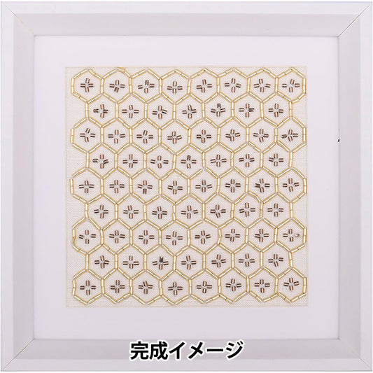 ビーズキット 『ビーズ刺し子キット 十字亀甲 BS-K6』 TOHO BEADS トーホービーズ