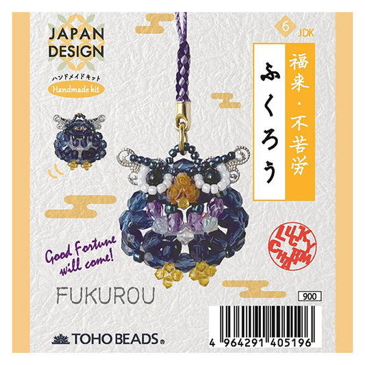 珠一定 "JAPAN DESIGN（日本设计）猫头鹰JDK6"TOHO BEADS