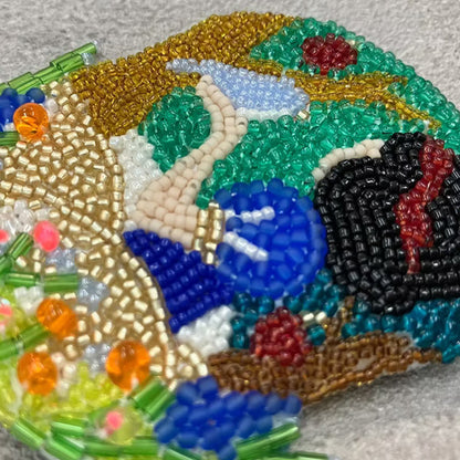 PerlesTrousse "Perles de ohanashi neige blanche dw-1" Perles de Toho