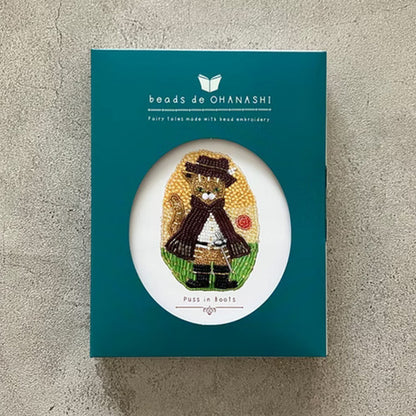 BeadsKit "beads de OHANASHI cat wearing boots DW-2" TOHO BEADS