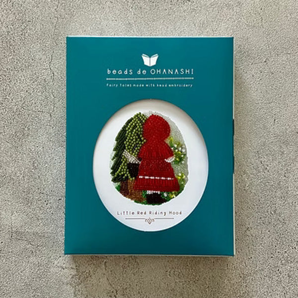 БисерНабор "Бусы де Оханаши маленький красный капля DW-5" Toho Beads