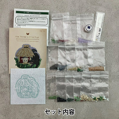 PerlenKit „Perlen von OHANASHI Three Little Pigs DW-12“ TOHO BEADSPerlen