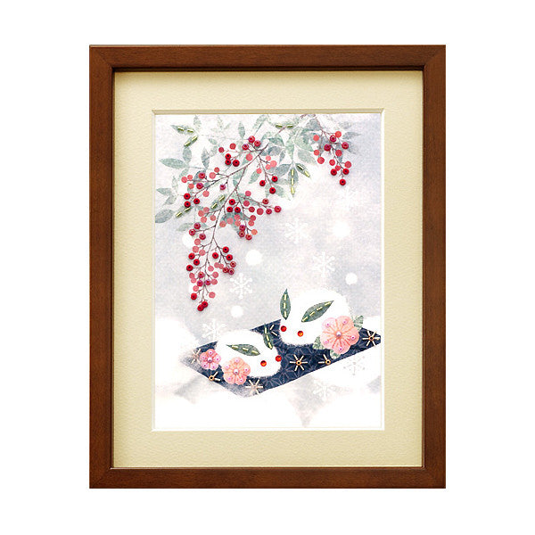 PerlenKit "PerlenDecor Kit Japan vier Jahreszeiten Februar Schnee Usagi und South Ten Bhd-52] Miyuki Miyuki