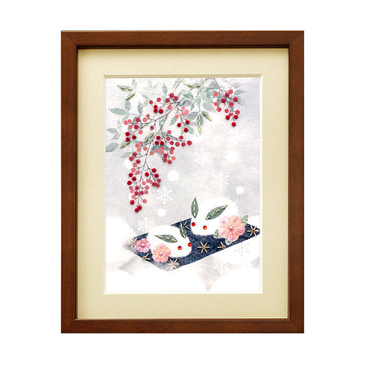 PerlenKit "PerlenDecor Kit Japan vier Jahreszeiten Februar Schnee Usagi und South Ten Bhd-52] Miyuki Miyuki