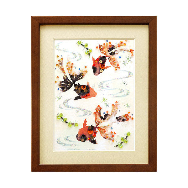 CuentasKit "CuentasKit de decoración Japonés Four Seasons Julio Goldfish Bhd-44" Miyuki miyuki