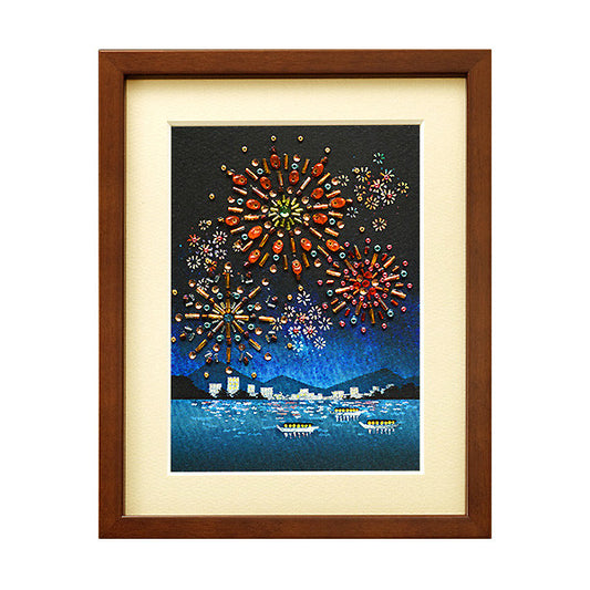 구슬키트 "구슬장식 키트 일본 사계절 8 월 BHD-67] Miyuki Miyuki