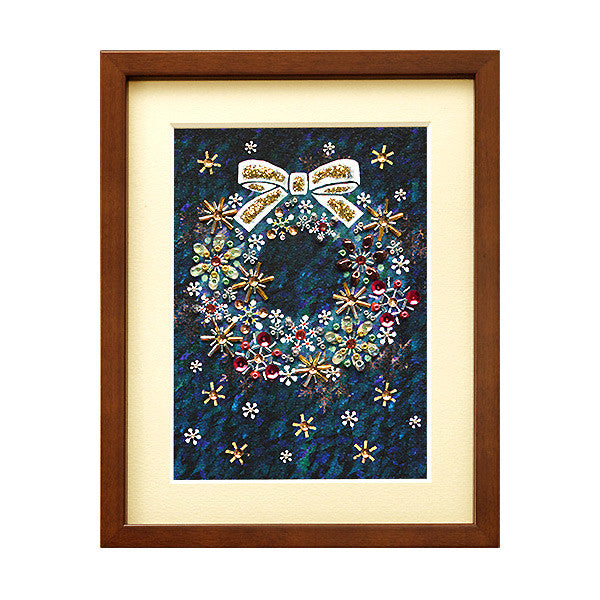 BeadsKit "BeadsDecor Kit Japan's Four Seasons December Christmas Lease BHD-70] MIYUKI Miyuki