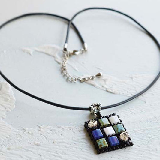 구슬키트 "피카소 코팅구슬액세서리 키트 NEK 에어 탑 목걸이 BFK-382] Miyuki Miyuki