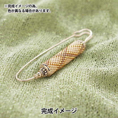 BeadsKit "Pin Blouch Kit Elegant Check BFK-466" MIYUKI Miyuki