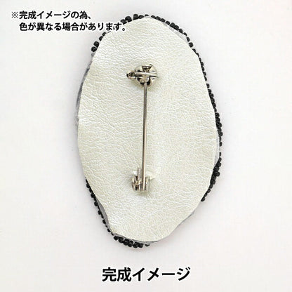 BeadsKit "BeadsEmbroidery brooch kit Nebosuke owl BFK-580] MIYUKI Miyuki