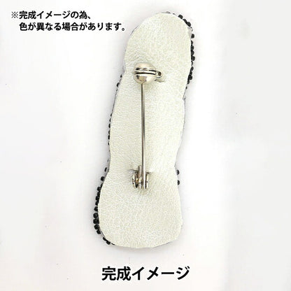 BeadsKit "BeadsEmbroidery brooch kit Rouge BFK-582 at that time "MIYUKI Miyuki