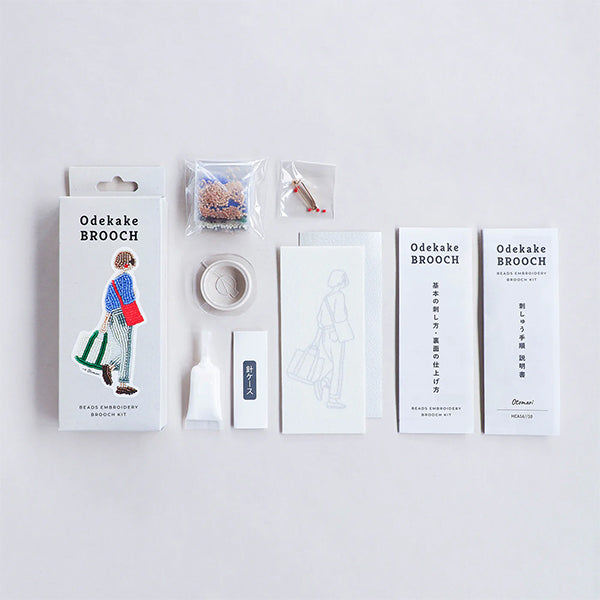 ビーズキット 『おでかけブローチキット おとまり HCA14//10』 MIYUKI