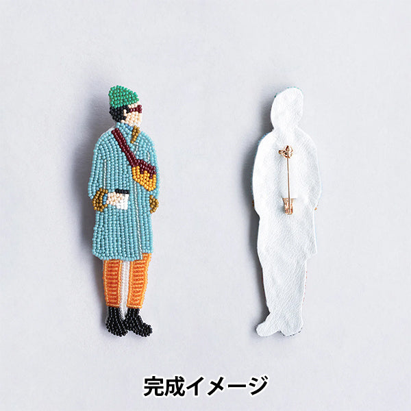 ビーズキット 『おでかけブローチキット 蚤の市 HCA29//1』 MIYUKI ミユキ
