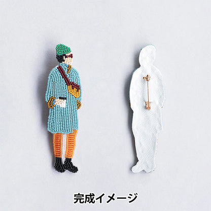 ビーズキット 『おでかけブローチキット 蚤の市 HCA29//1』 MIYUKI ミユキ