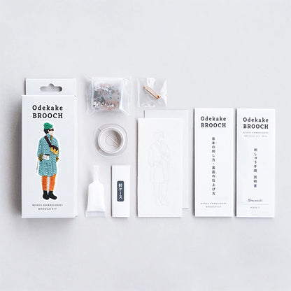 ビーズキット 『おでかけブローチキット 蚤の市 HCA29//1』 MIYUKI ミユキ