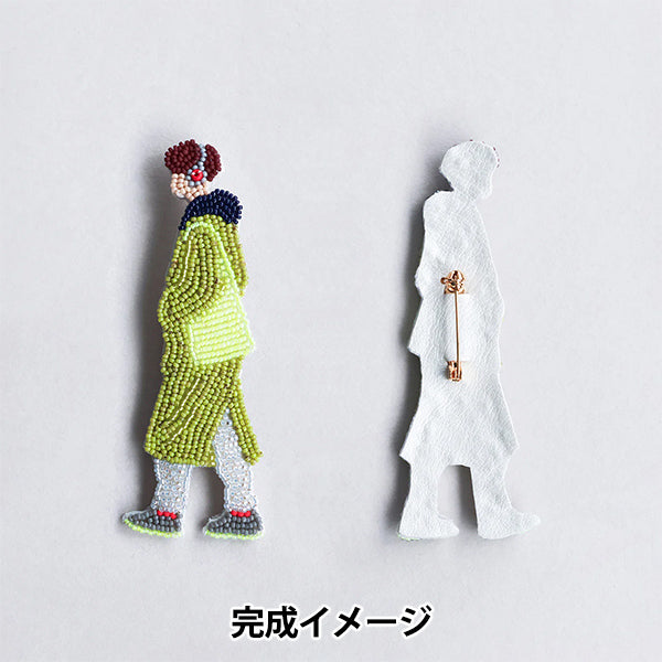 ビーズキット 『おでかけブローチキット 習いごと HCA29//2』 MIYUKI ミユキ