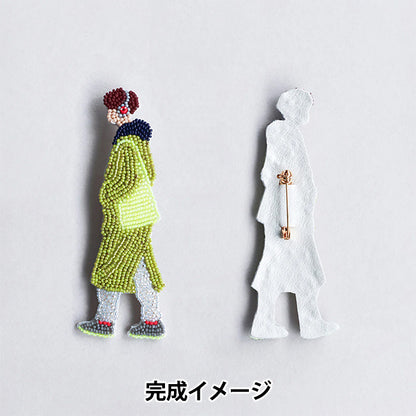 ビーズキット 『おでかけブローチキット 習いごと HCA29//2』 MIYUKI ミユキ