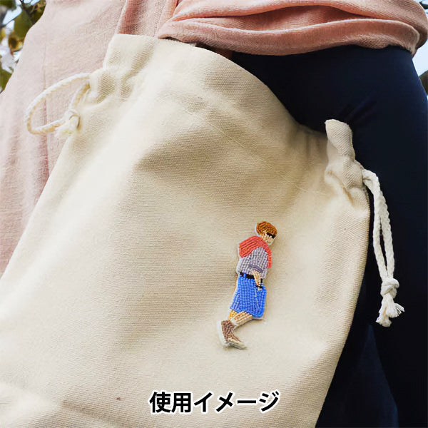 BeadsKit "Outing Brooch Kit Cherry Blossom Viewing HCA29//3" MIYUKI