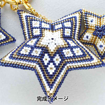 Kit de cuentas "Kit de adorno de estrella geométrico BFK624" Miyuki Miyuki