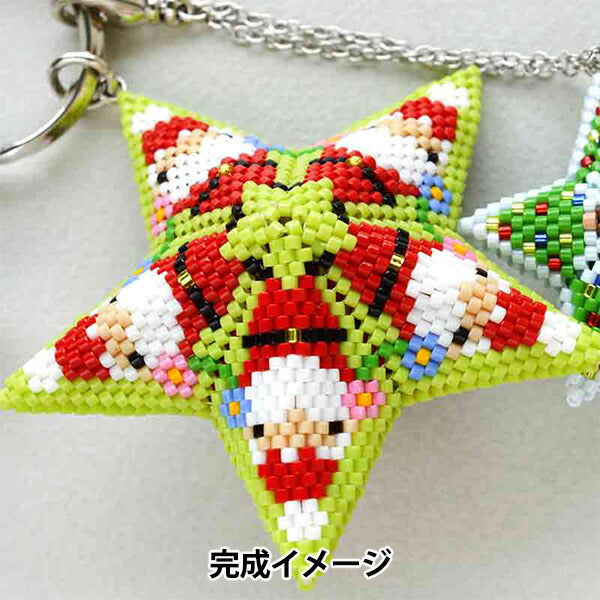 Perlenkit "Star Ornament Kit Weihnachten BFK626" Miyuki Miyuki