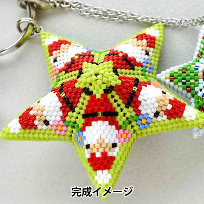 Kit de perles "Star Ornament Kit Christmas BFK626" Miyuki Miyuki