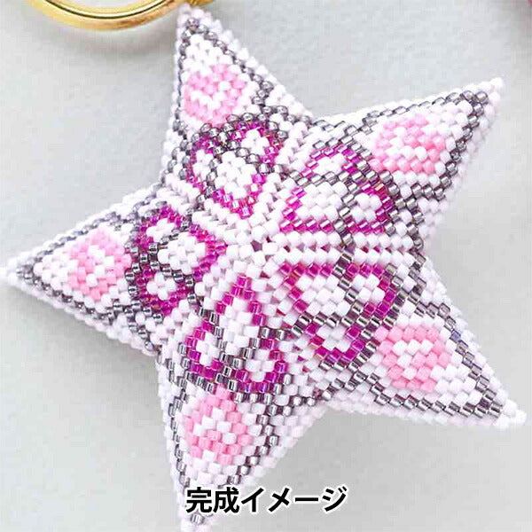 Perlenkit "Star Ornament Kit Herz Bfk627" Miyuki Miyuki