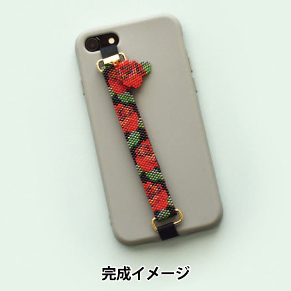 CuentasKit "CuentasKit de banda de teléfonos inteligentes Rose BFK-641 hecho por tejer" Miyuki miyuki