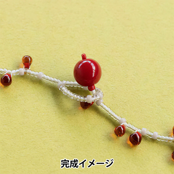 ビーズキット 『ビーズネックレスキット ストロベリー BFK630』 MIYUKI