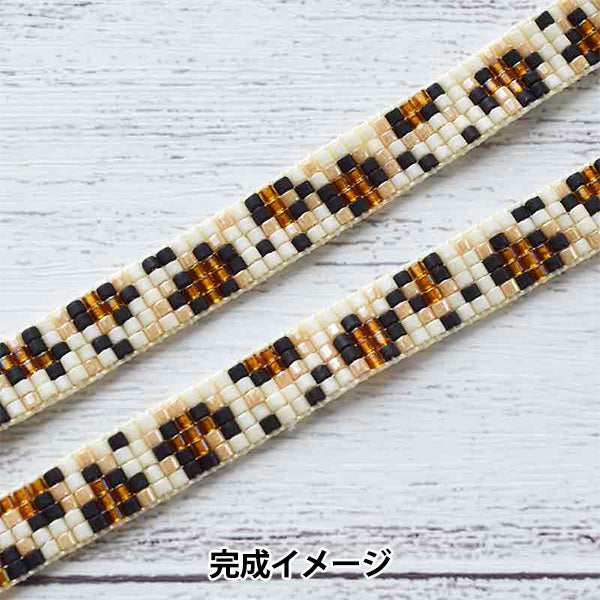 ビーズキット 『デリカビーズ織りで作るスマホショルダーストラップ
